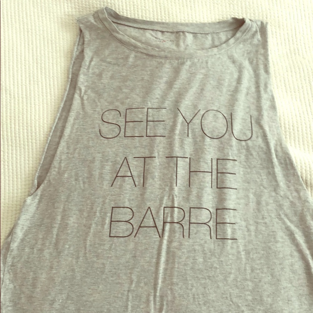 EmJay Barre muscle tee One Size